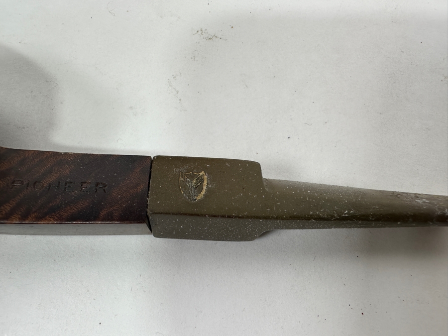 Vintage Tobacco Pipe Stand With (6) Smoking Pipes Including Falcon, Meerschaum, Pioneer And More 8.5'W x 5'H
 [Photo 8]