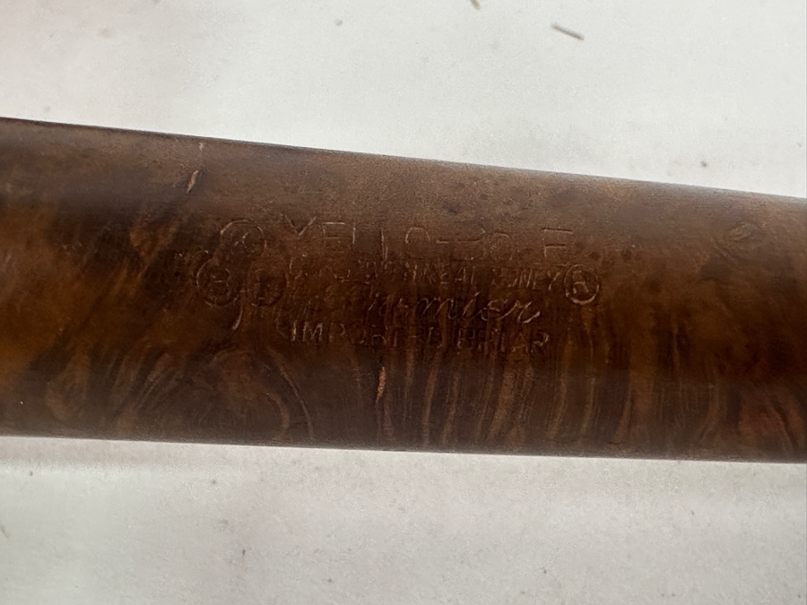 Vintage Tobacco Pipe Stand With (6) Smoking Pipes Including Falcon, Meerschaum, Pioneer And More 8.5'W x 5'H
 [Photo 11]