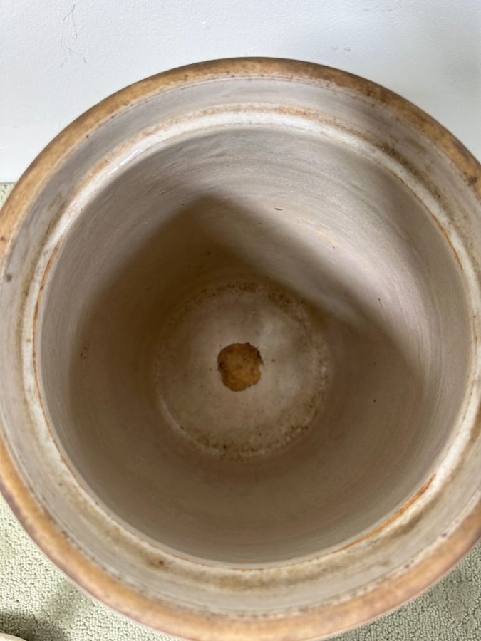 Antique Western Stoneware Company 3-Gallon Stoneware Butter Churn 29.5'H [Photo 7]