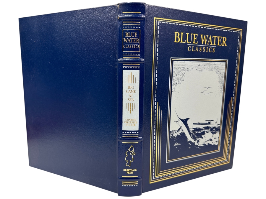 Limited Edition Hardcover Book Big Game At Sea By Charles Frederick Holder Numbered 307 Of 500 First Derrydale Edition 2000