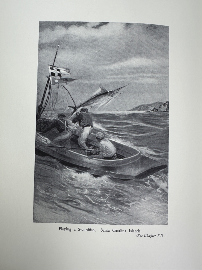 Limited Edition Hardcover Book Big Game At Sea By Charles Frederick Holder Numbered 307 Of 500 First Derrydale Edition 2000 [Photo 4]
