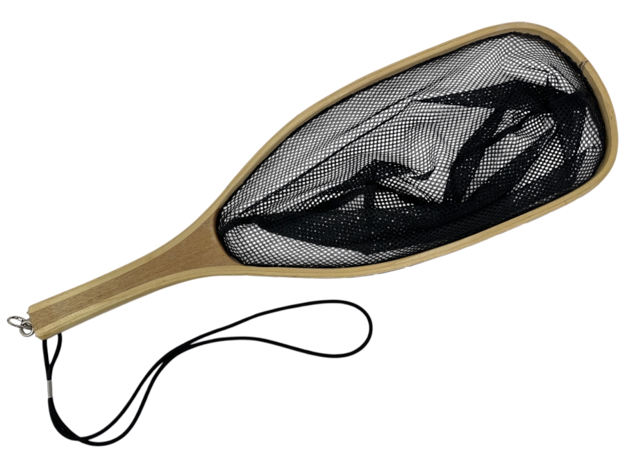 Wooden Fly Fishing Landing Net 20'L