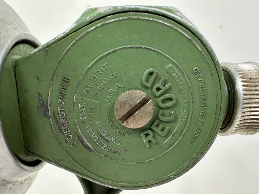 Vintage C. Siegrist Zurich 'Record' Spinning Reel, Made In Switzerland
 [Photo 2]