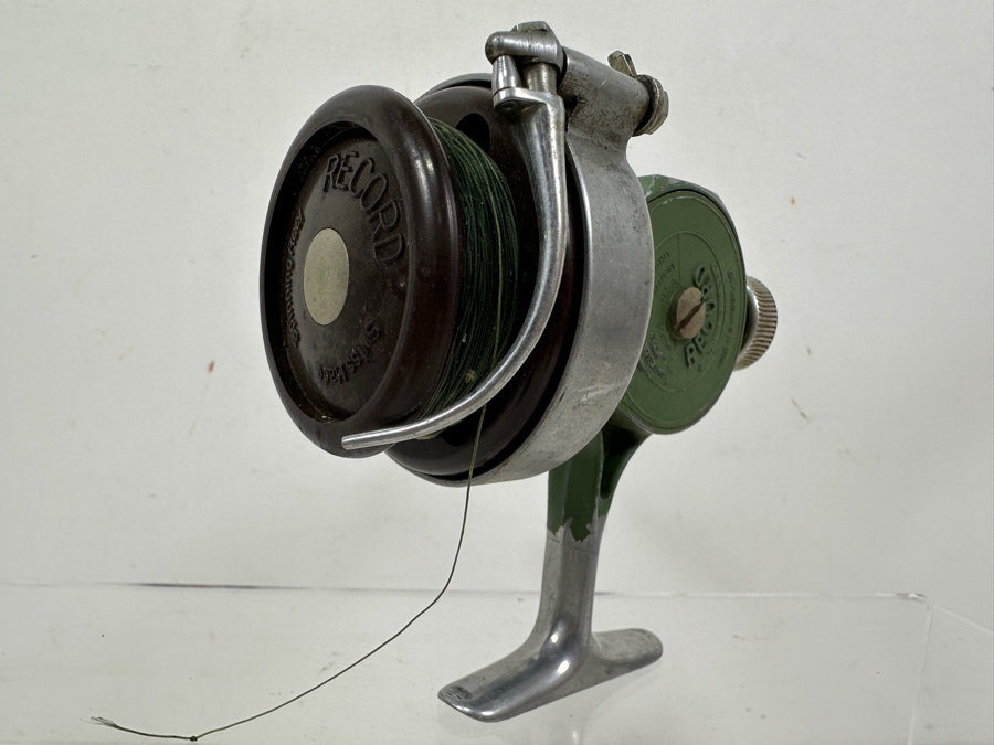 Vintage C. Siegrist Zurich 'Record' Spinning Reel, Made In Switzerland
 [Photo 3]