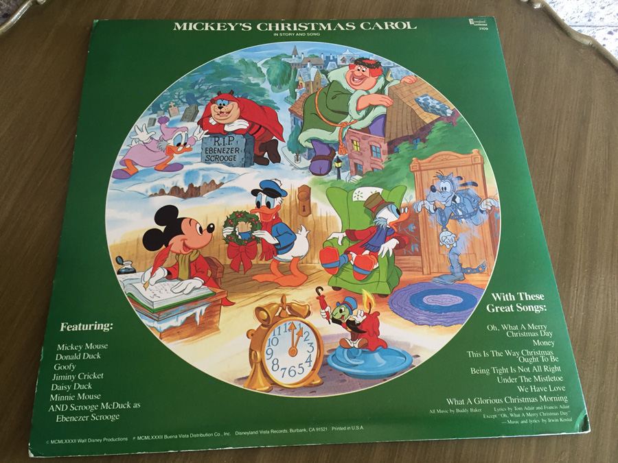Alan Young ‎- Mickey's Christmas Carol - In Story And Song -  Disneyland ‎- 3109 [Photo 2]