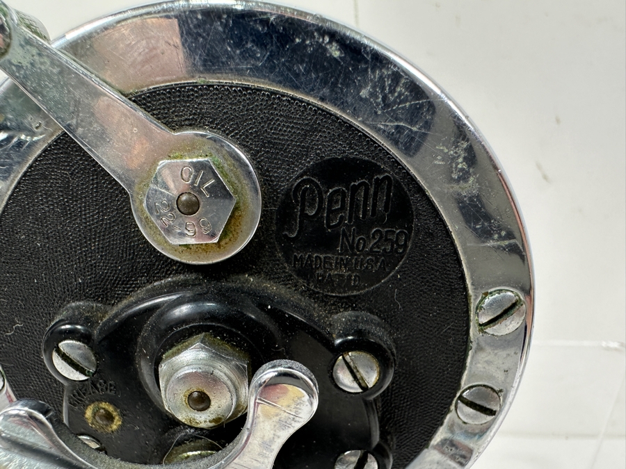 Vintage Penn No. 259 Live Bait Caster Fishing Reel [Photo 4]