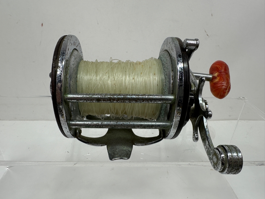 Vintage Penn Monofil No. 25 Conventional Fishing Reel, Made in USA [Photo 4]