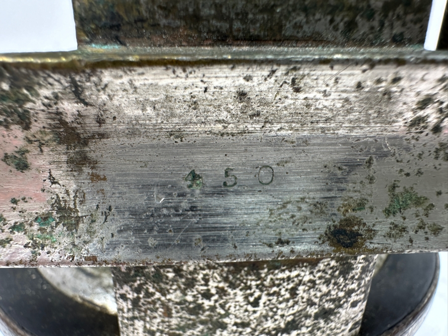 Antique 1902 Patent Date Salt Water Fishing Reel 450 Yards [Photo 7]