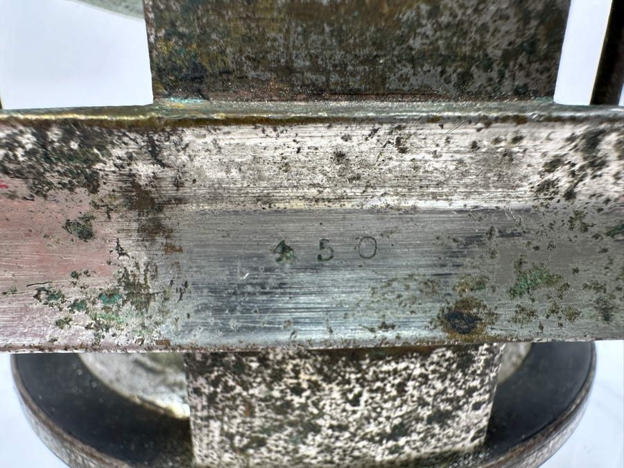 Antique 1902 Patent Date Salt Water Fishing Reel 450 Yards [Photo 8]