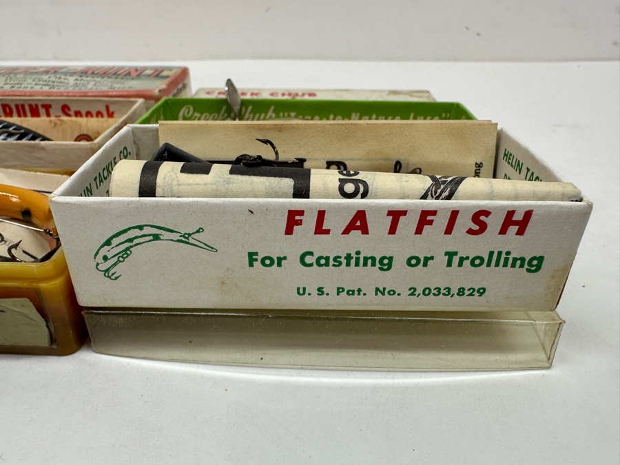 (4) Vintage Fishing Lures With Original Boxes And Instructions [Photo 8]