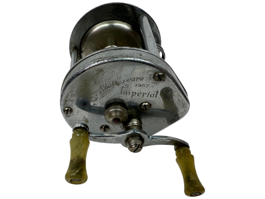 Vintage 1957 Shakespeare Imperial BaitCast Jeweled Fishing Reel