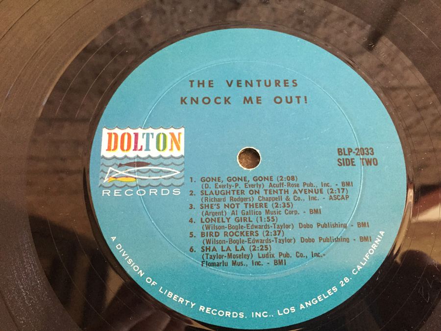 Ventures, The ‎- Knock Me Out! - Dolton Records ‎- BLP-2033 [Photo 6]