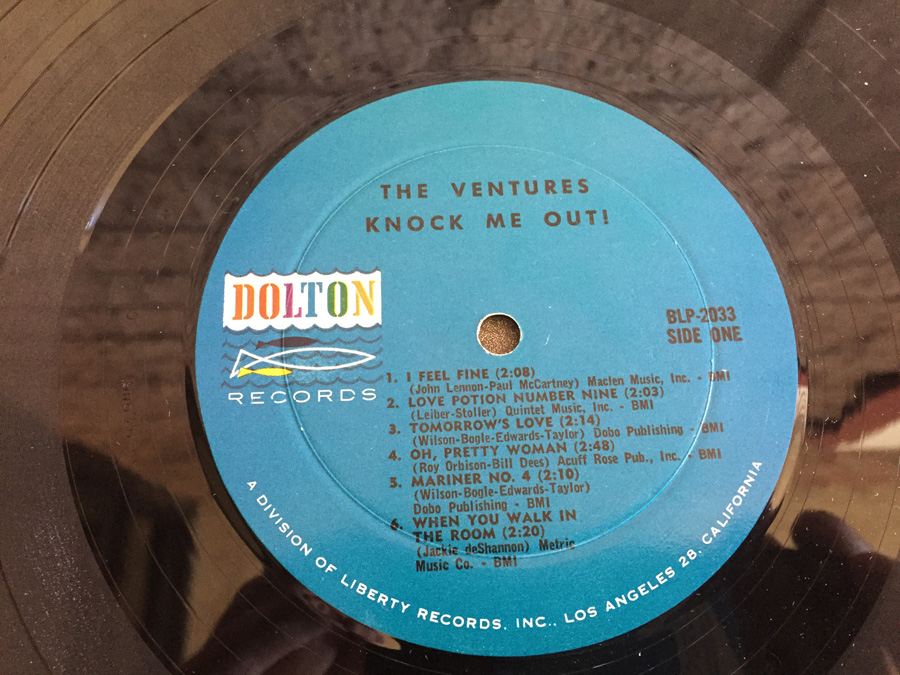 Ventures, The ‎- Knock Me Out! - Dolton Records ‎- BLP-2033 [Photo 4]