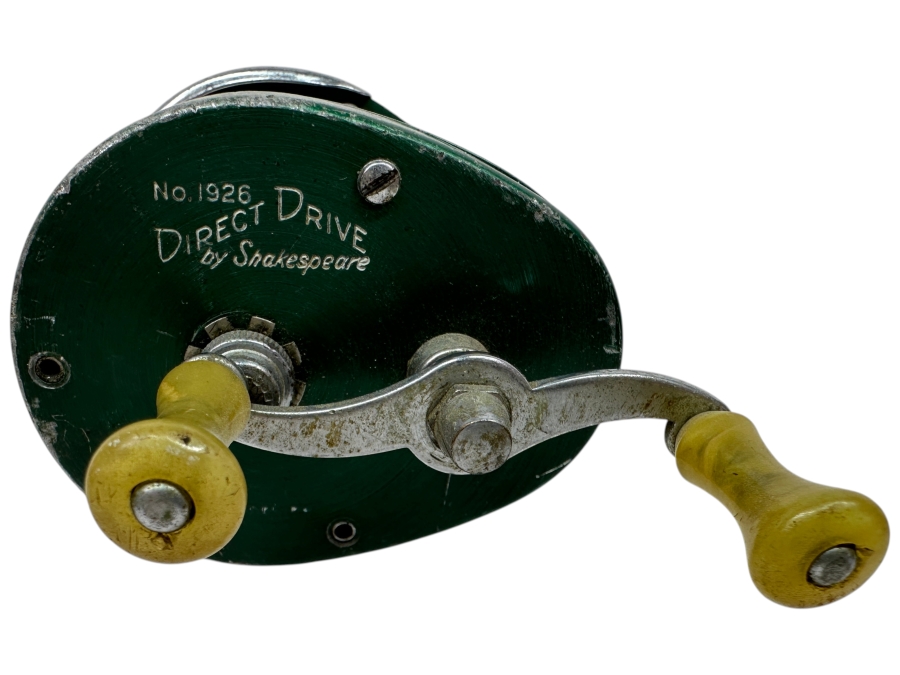Vintage Shakespeare Direct Drive Model 1926 Freshwater Fishing Reel, Made in USA
