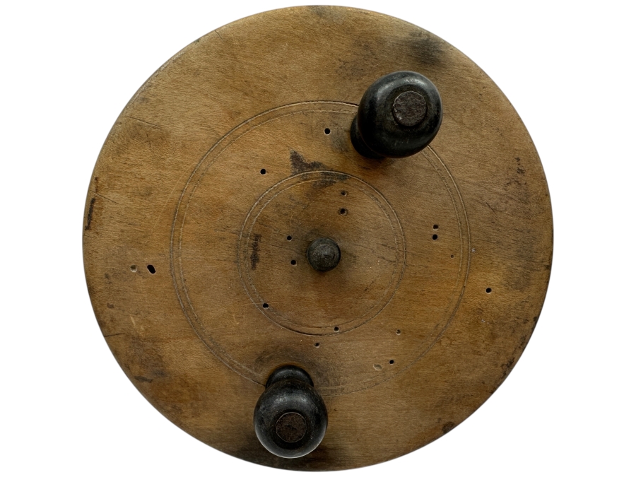 Antique Sidewinder Wooden Fishing Reel 5.5'W