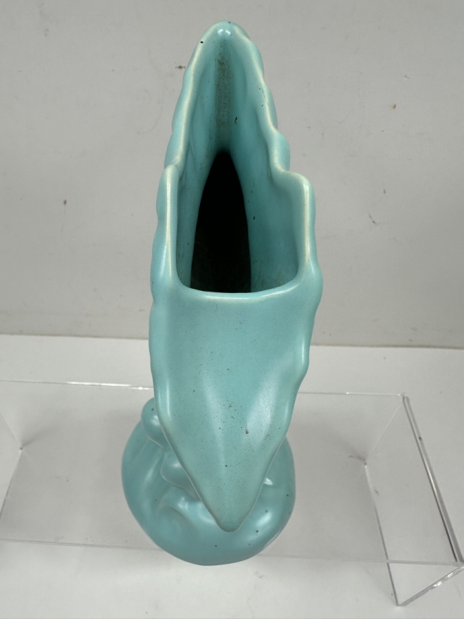 Vintage Carl Romanelli Metlox Pottery Sailfish Vase 9'H [Photo 3]