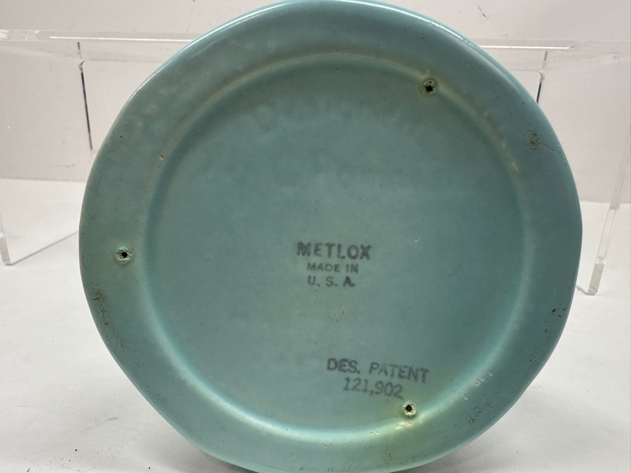 Vintage Carl Romanelli Metlox Pottery Sailfish Vase 9'H [Photo 5]