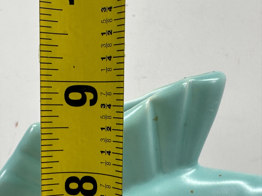 Vintage Carl Romanelli Metlox Pottery Sailfish Vase 9'H [Photo 10]