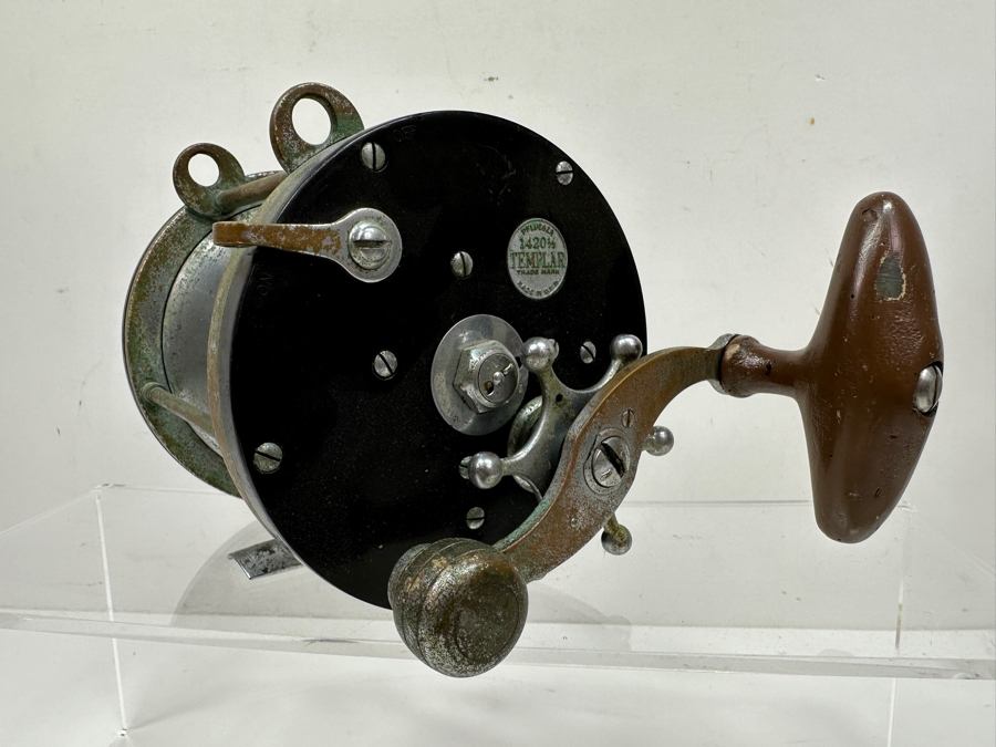 Vintage Pflueger 1420 1/2 Templar Trolling Fishing Reel [Photo 2]