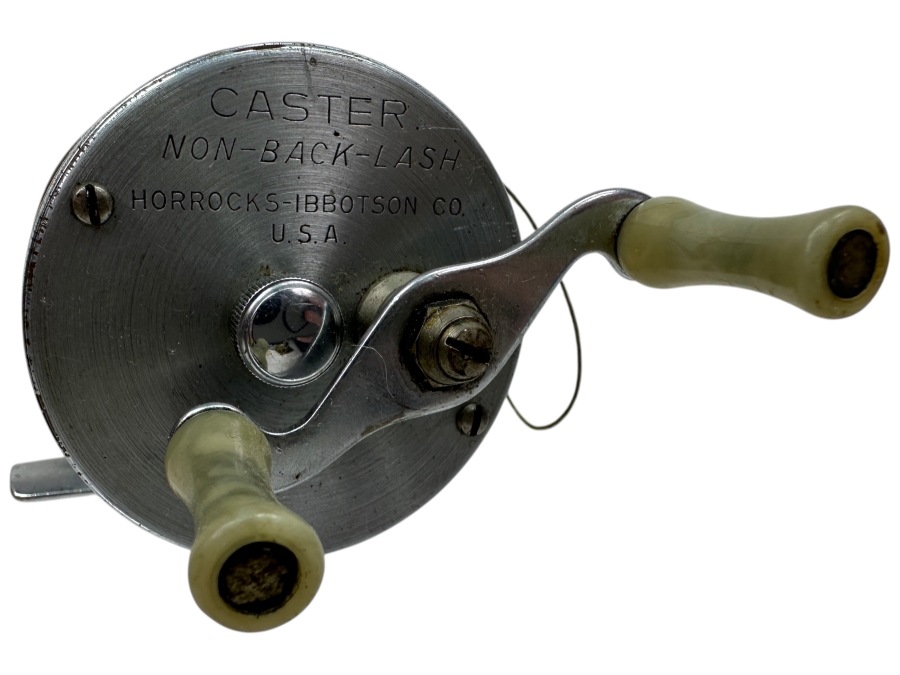 Vintage Horrocks-Ibbostson Co Caster Non-Back-Lash Fishing Reel