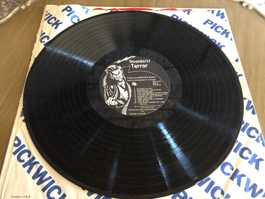 Wade Denning ‎- Monster Mash, Sounds Of Terror - Pickwick ‎- SPC-5104 [Photo 5]
