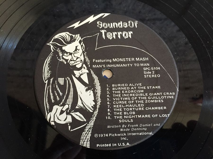 Wade Denning ‎- Monster Mash, Sounds Of Terror - Pickwick ‎- SPC-5104 [Photo 6]