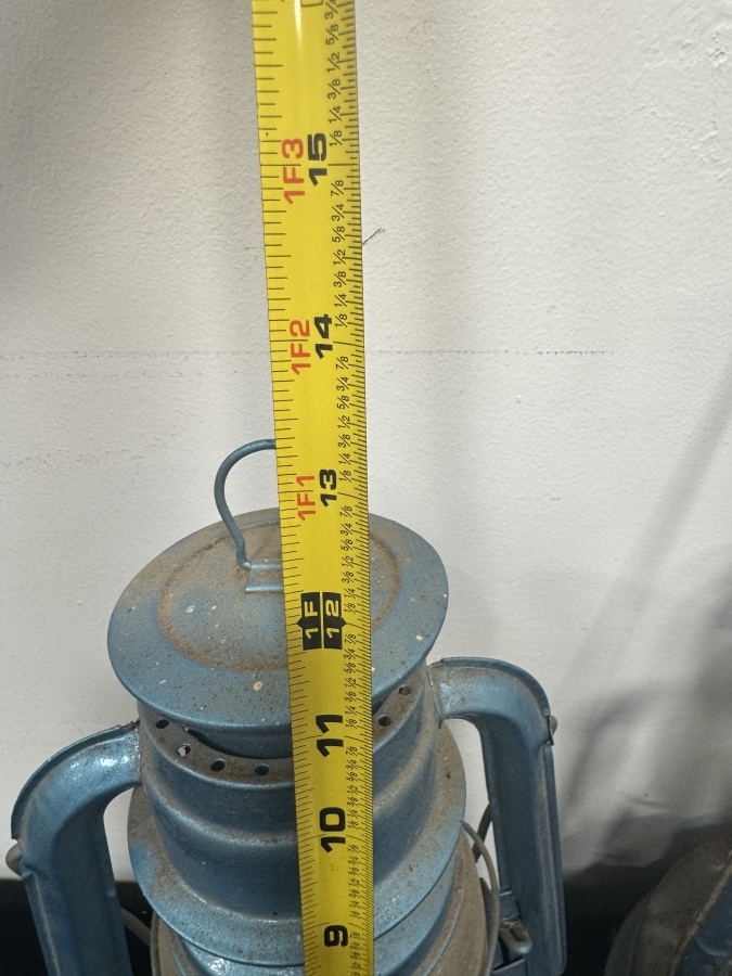 Just Added - Vintage Dietz Little Wizard Lanterns 13'H and 16'H [Photo 5]