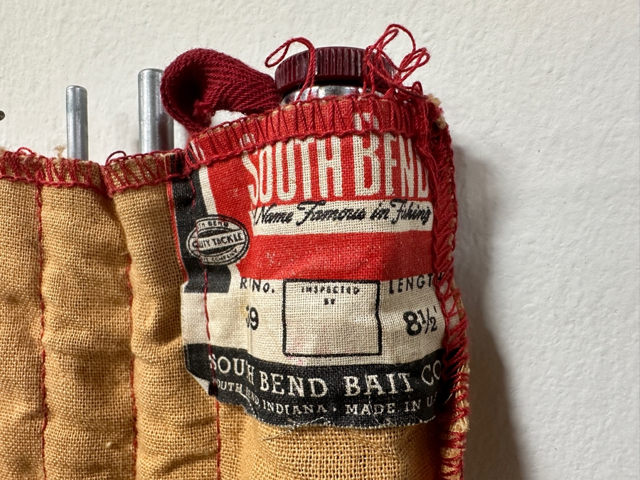 Vintage South Bend Bait Co. Bamboo Fly Fishing Rod Pole 8.5' [Photo 8]