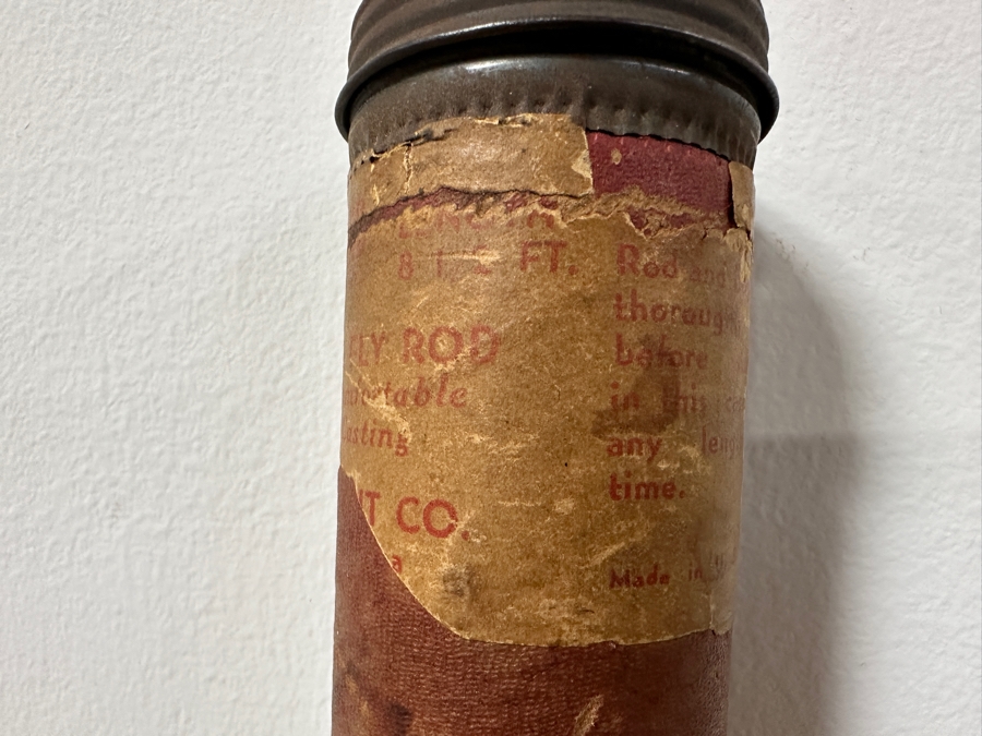 Vintage South Bend Bait Co. Bamboo Fly Fishing Rod Pole 8.5' [Photo 11]