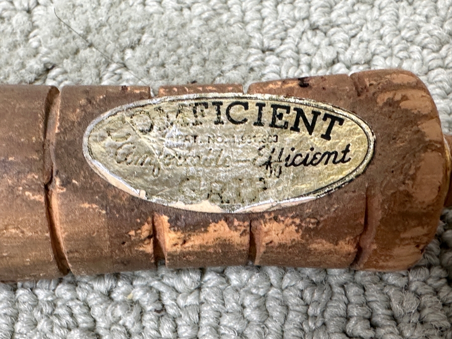 Vintage South Bend Bait Co. Bamboo Fly Fishing Rod Pole 8.5' [Photo 6]
