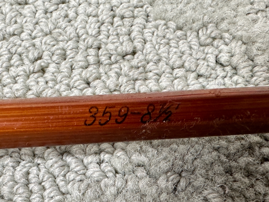 Vintage South Bend Bait Co. Bamboo Fly Fishing Rod Pole 8.5' [Photo 5]