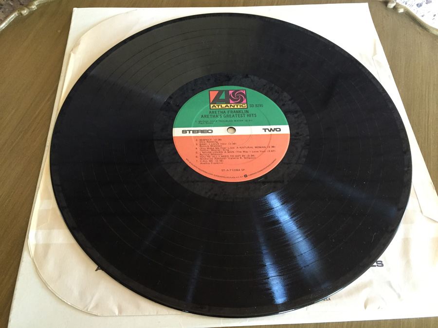 Aretha Franklin ‎- Aretha's Greatest Hits - Atlantic ‎- SD 8295 [Photo 5]