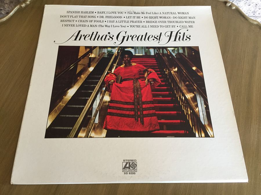 Aretha Franklin ‎- Aretha's Greatest Hits - Atlantic ‎- SD 8295 [Photo 1]