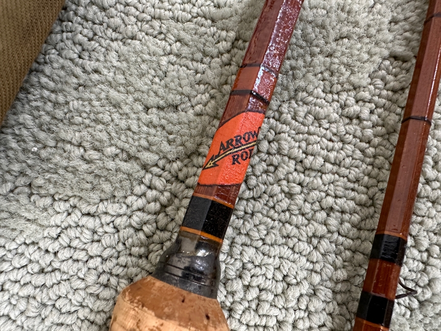 Vintage Arrow Rod Bamboo Fly Fishing Rod Pole [Photo 3]