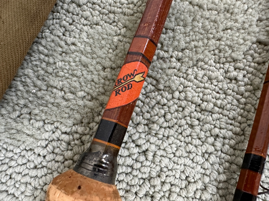 Vintage Arrow Rod Bamboo Fly Fishing Rod Pole [Photo 4]