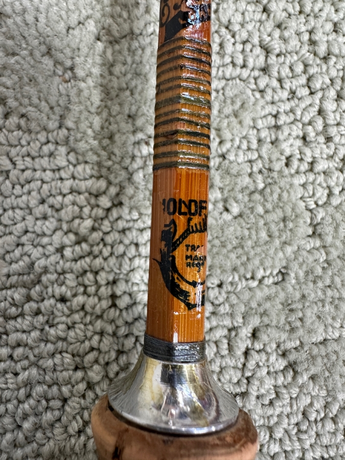 Antique British C. Parlow & Co Ltd London Brunswick Bamboo Fly Fishing Rod [Photo 14]