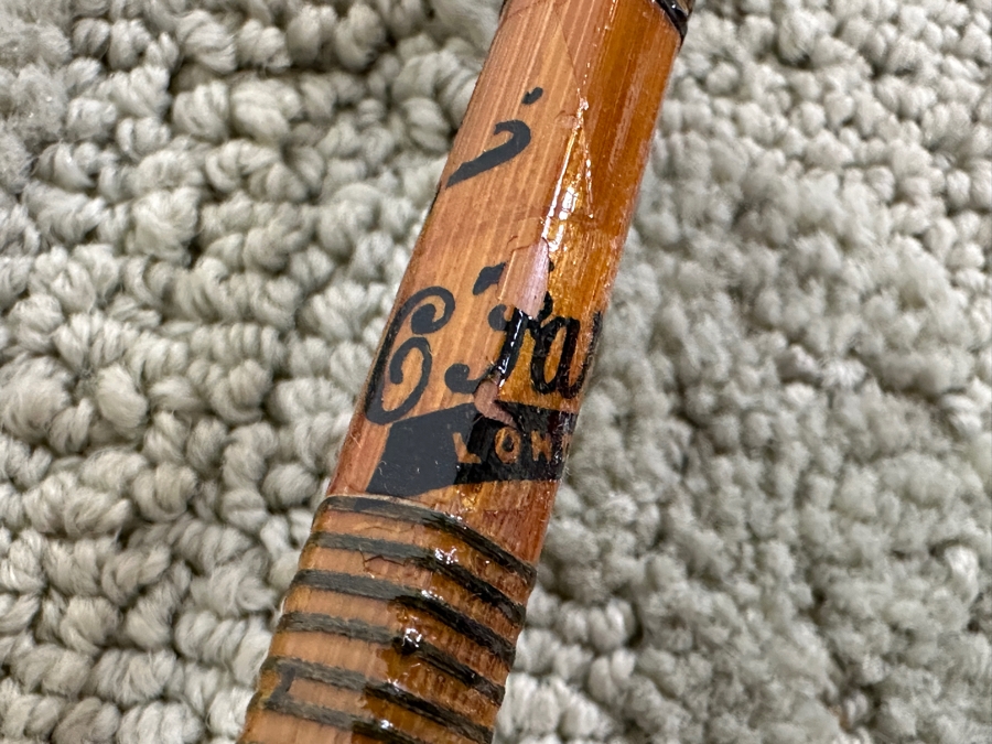 Antique British C. Parlow & Co Ltd London Brunswick Bamboo Fly Fishing Rod [Photo 4]