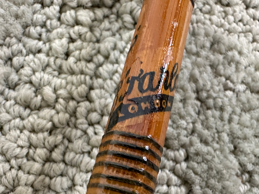 Antique British C. Parlow & Co Ltd London Brunswick Bamboo Fly Fishing Rod [Photo 3]