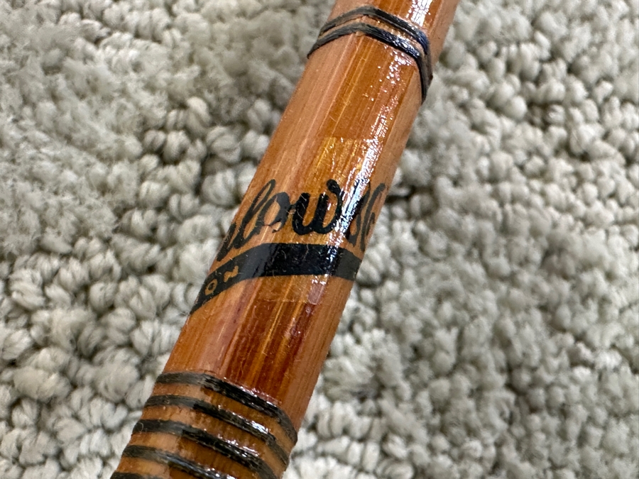 Antique British C. Parlow & Co Ltd London Brunswick Bamboo Fly Fishing Rod [Photo 6]