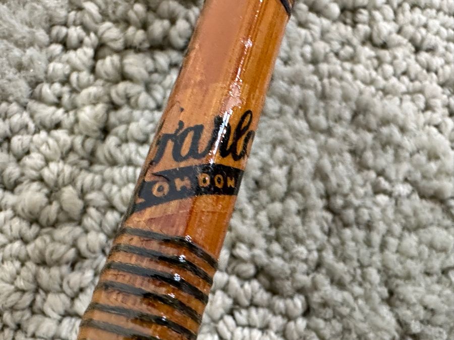 Antique British C. Parlow & Co Ltd London Brunswick Bamboo Fly Fishing Rod [Photo 5]