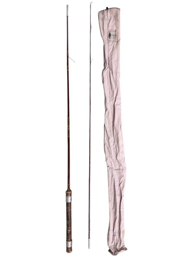 Vintage Sila-Flex Bamboo Fly Fishing Rod Costa Mesa, California [Photo 1]