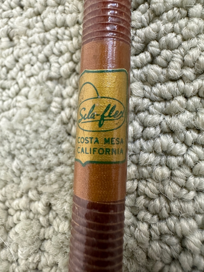 Vintage Sila-Flex Bamboo Fly Fishing Rod Costa Mesa, California [Photo 5]