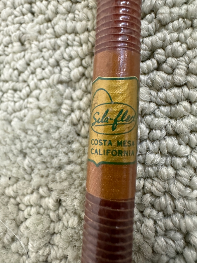 Vintage Sila-Flex Bamboo Fly Fishing Rod Costa Mesa, California [Photo 4]