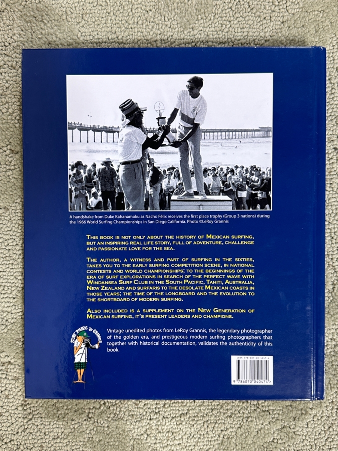 Just Added - Hardcover Book Tribe Of Waves: Memories Of Mexican Surfing By Ignacio Felix Cota First Edition 2011 [Photo 2]
