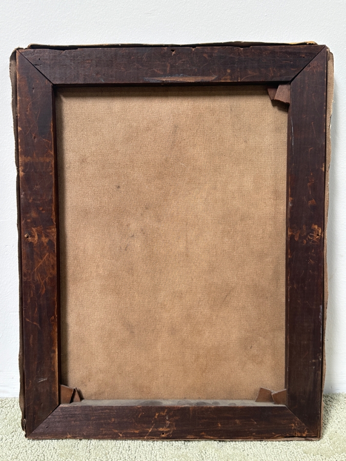 Just Added - Original Oil Painting On Canvas After French Artist Jean-Leon Gerome's 1869 Painting Titled 'Bashi-Bazouk' 15' X 20' [Photo 7]