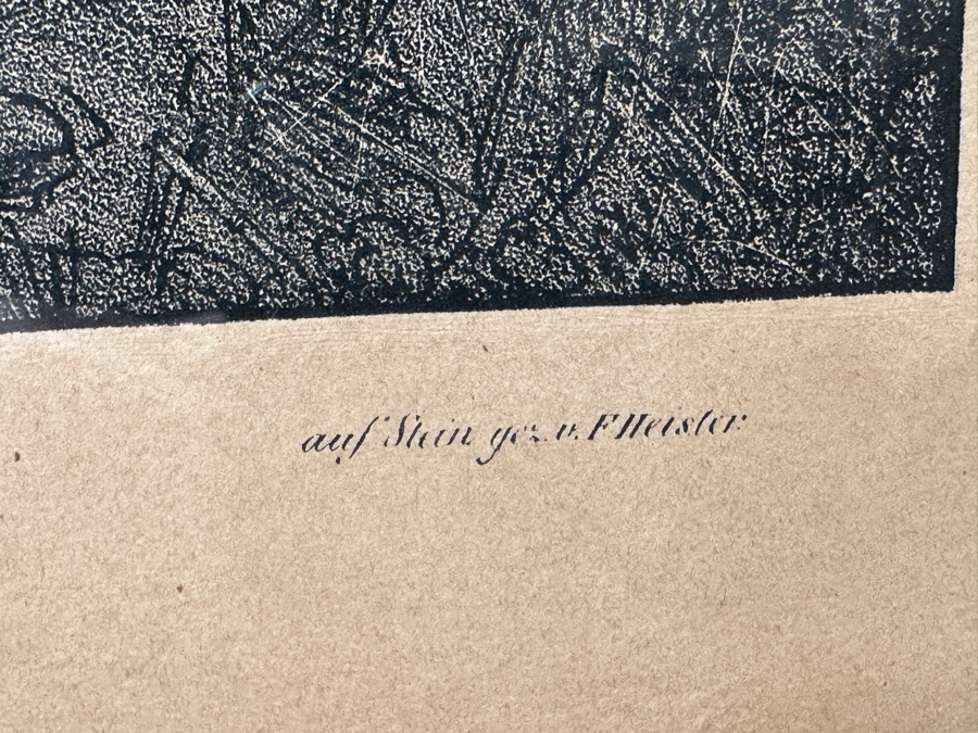 Just Added - Napoleon And His Generals 19th Century Print By Meisler 29 X 22.5 Framed 38 X 27.5 [Photo 11]