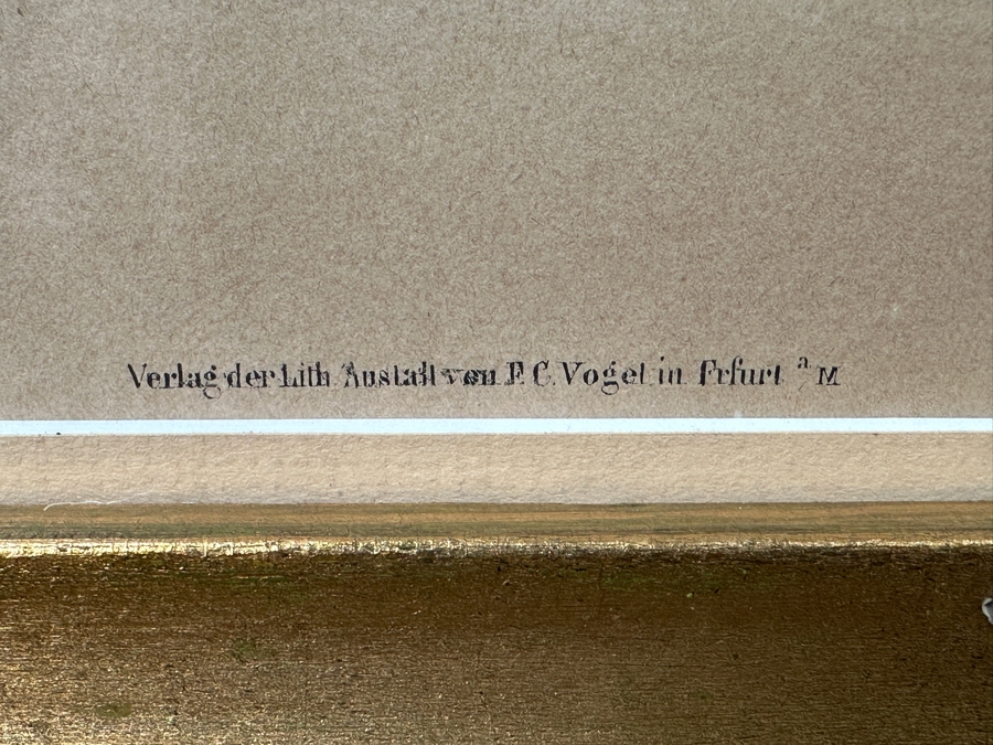 Just Added - Napoleon And His Generals 19th Century Print By Meisler 29 X 22.5 Framed 38 X 27.5 [Photo 12]