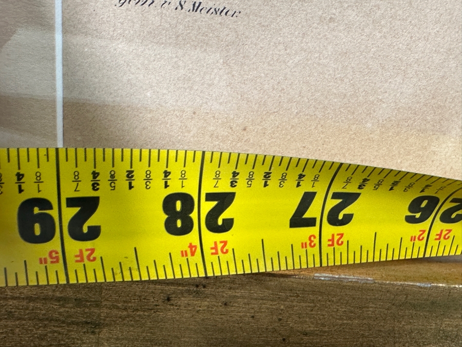 Just Added - Napoleon And His Generals 19th Century Print By Meisler 29 X 22.5 Framed 38 X 27.5 [Photo 13]