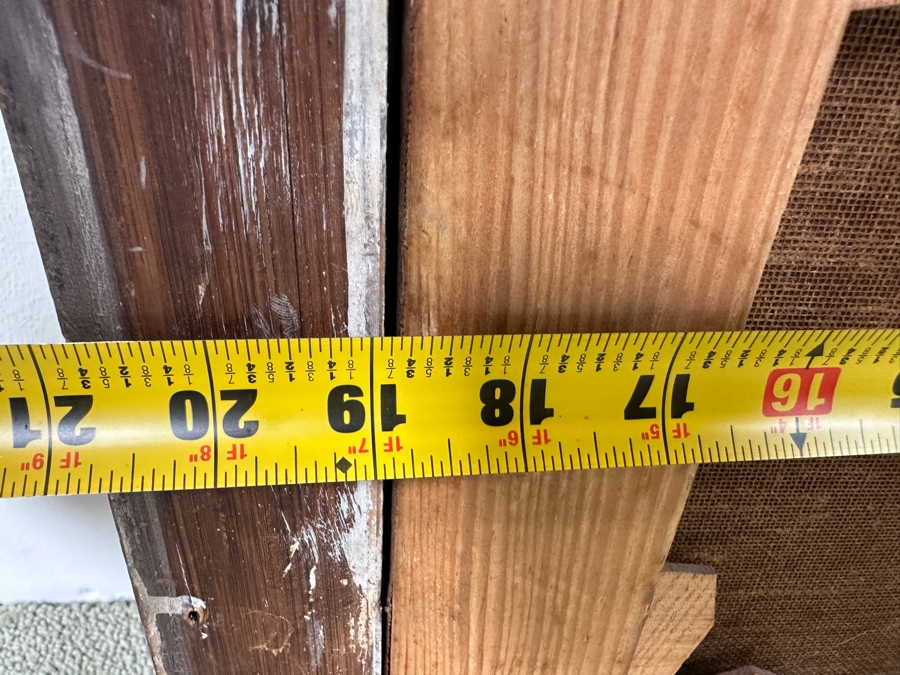 Just Added - Antique Original Oil Painting On Canvas Of A Monk Surrounded By Angels From A Rancho Santa Fe Estate Tied To Rome, Italy 19 X 14 Framed 23 X 18 [Photo 11]