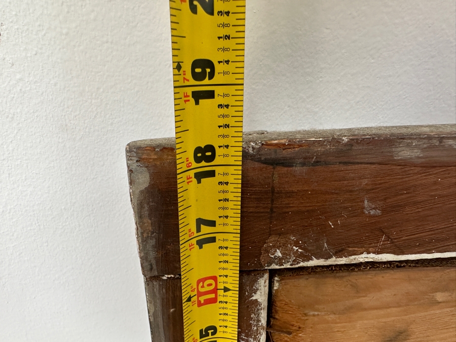 Just Added - Antique Original Oil Painting On Canvas Of A Monk Surrounded By Angels From A Rancho Santa Fe Estate Tied To Rome, Italy 19 X 14 Framed 23 X 18 [Photo 14]